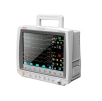 Tranquility II 12.1 inch TOUCHSCREEN Multiparameter Patient Monitor With ETCO2 ISA Side Stream Analyzer, CO2, N2O, 5AA, AA ID. , With Built In Printer!