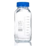 Bottle, Square Media, Wide Mouth