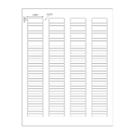 Label Sheets,Cryo