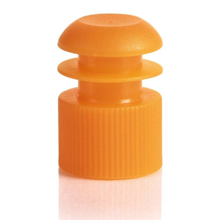 Flange plug cap